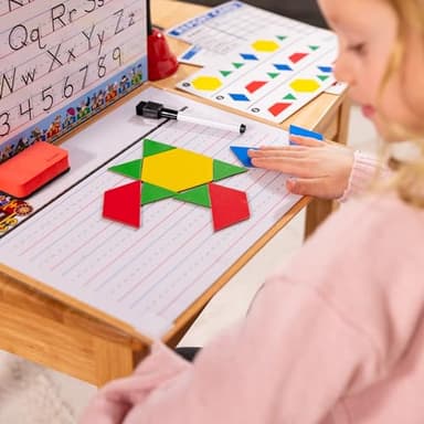 Melissa & Doug School Time! Classroom Play Set Game - Be Teacher or Student - FSC Certified - Image 6