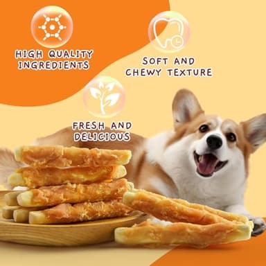 Jungle Calling Chicken Biscuits Dog Treats, Rawhide Free Soft Chewy Treats for Training Rewards,10.6oz - Image 7