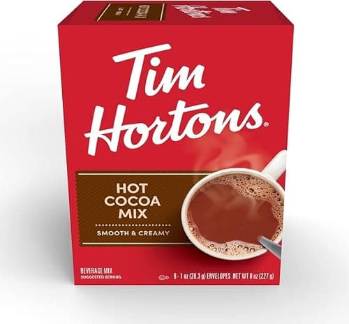 Tim Hortons Hot Cocoa Mix Packets, Smooth & Creamy, 40 Count - Image 1