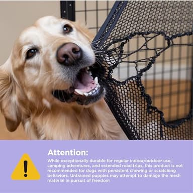 Lesure Collapsible Dog Crate - Portable Travel Kennel for Extra Large Dog, 4-Door Pet Crate with Mesh Windows, Indoor & Outdoor, Light Gray - Image 2