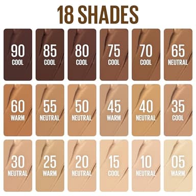 Maybelline Lifter Stix Multi-Use Face Stick - Contour, Bronzer, Concealer and Foundation Stick, All-In-One Creamy Face Makeup with Cranberry Seed Oil, 50, 1 Count - Image 6