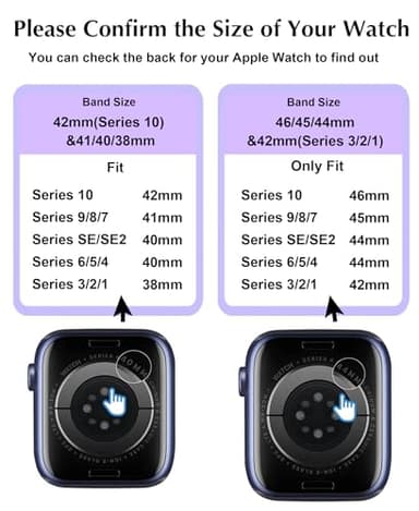 Seven-link Watch Bands for Apple Watch 10,Se,9,8,7,6,5,4,3,2,1 for Women, Dressy Stainless Steel Metal Band for Apple Watch 40mm 41mm 42mm 38mm for iWatch, Two-Tone Silver/Gold - Image 6