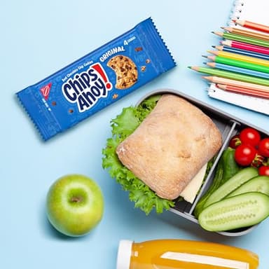 CHIPS AHOY! Original Chocolate Chip Cookies, 40 Snack Packs (4 Cookies Per Pack, 4 Boxes) - Image 11