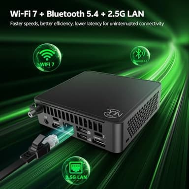 ASUS NUC 15 Pro Small Desktop Computer, Intel Series 2 Core Ultra 7 255H, 64GB DDR5 RAM, 2TB PCIe SSD, Intel Arc 140T GPU, 8K Display, Win 11 Pro, Thunderbolt 4, WiFi 7, for Research Lab & AI Training - Image 8