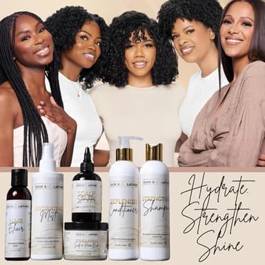 BASK & LATHER Strengthen Hair Shampoo – All-Natural, pH‑Balanced Formula for Hair Growth & Repair, Sulfate‑Free, Silicone‑Free, Paraben‑Free, 8 oz - Image 6