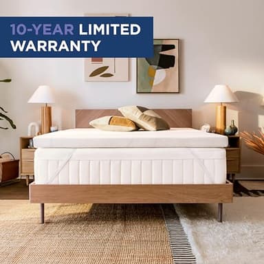 TEMPUR-Adapt 3" Memory Foam Mattress Topper, Twin, White - Image 10