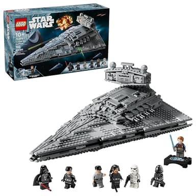 LEGO Star Wars Imperial Star Destroyer Building Toys Set - Build & Display for Boys & Girls, Ages 10+ - Gift for Birthdays - Star Wars Darth Vader & 6 Minifigure Toys - 75394 - Image 1