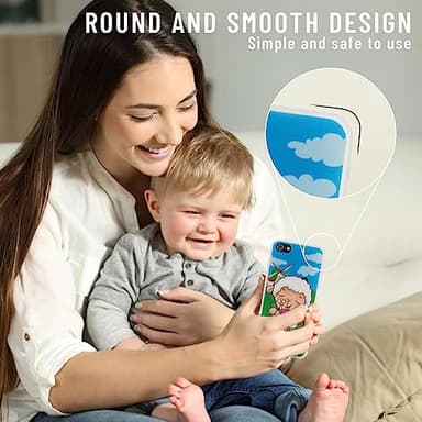 Toy Learning Play Cell Phone with 8 Functions and Dazzling Lights Interactive Toy for Toddler Baby Kids Boys Girls - Image 5