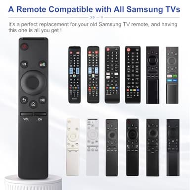 Universal for Samsung-TV-Remote-Control Replacement,Compatible with All Samsung Smart Frame Curved QLED TVs - Image 2