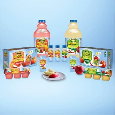 Mott's Mighty Flying Fruit Punch Juice Drink, 8 Fl Oz Bottles, 24 Count (4 Packs Of 6), 100% Fruit Juice with Purified Water, Vitamins A, C And E, No Artificial Flavors, Colors or Sweeteners - Image 8