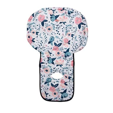 Nuby High Chair Cover Protecting from Spills and Crumbs, Water Resistant, Floral Print - Image 9