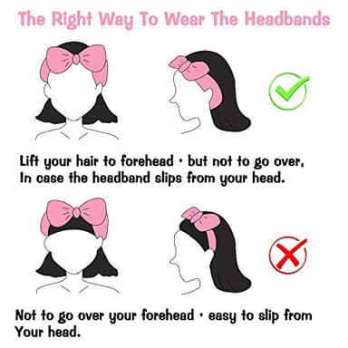 UMIKU 8 Pack Spa Headband for Women Facial Makeup Headband Soft Coral Fleece Christmas Stocking Stuffers Bow Hair Band Head Wraps for Washing Face Mask Spa Gifts For Women Gifts Basket - Image 6