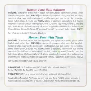 Fancy Feast Gems Pate Cat Food Mousse and a Halo of Savory Gravy Wet Cat Food Variety Pack - (Pack of 12) 4 oz. Boxes - Image 5
