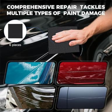 Huotwoe Car Scratch Remover, 2025 Nano Sparkle Cloth Car Scratch Remover Upgrade, Multi-Purpose Nano Magic Cloth Easy to Repair Small Scratched Water Spots for All Car - Image 8
