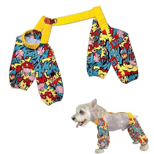 Dirty-Proof Dog Sleeves Pet Dust Pants Waterproof Dog Leg Covers Outdoor Walking Dog Leggings, Lightweight Leg Sleeves for Small Medium Dogs, Size XL - Image 1