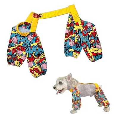 Dirty-Proof Dog Sleeves Pet Dust Pants Waterproof Dog Leg Covers Outdoor Walking Dog Leggings, Lightweight Leg Sleeves for Small Medium Dogs, Size XL - Image 1