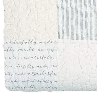 Stephan Baby Heirloom-Quality Pieced Crib Quilt, Wonderfully Made (G2143) - Image 2