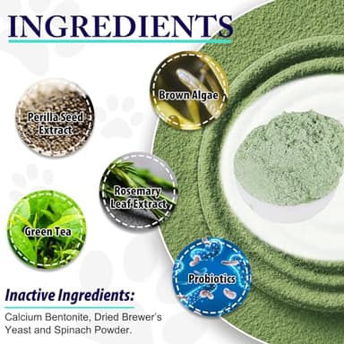 Dog Teeth Cleaning Powder - Dog Dental Powder - Plaque Off Pet Tooth Cleaning lab co - Targets Tartar & Reduces Plaque & Bad Breath - Teeth Cleaning Made Easy - Image 4