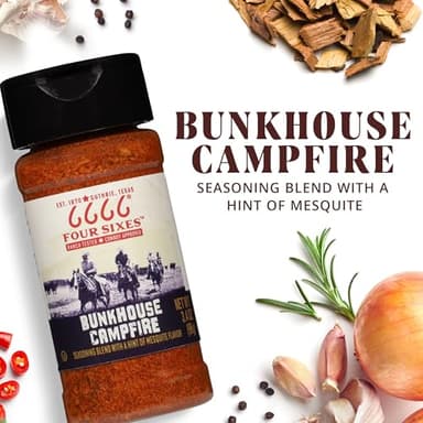 6666 Four Sixes Bunkhouse Campfire Seasoning, 6 Ounce - Image 5