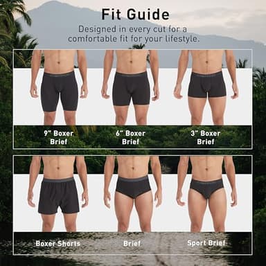 ExOfficio Men's Give-N-Go 2.0 Boxer, Lagoon - Image 6