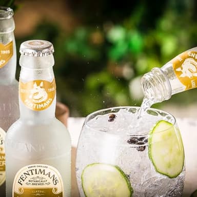 Fentimans Botanically Brewed Natural Tonic Water, 6.7 fl oz Bottles – Premium Mixer for Cocktails & Refreshing Drinks - Image 2