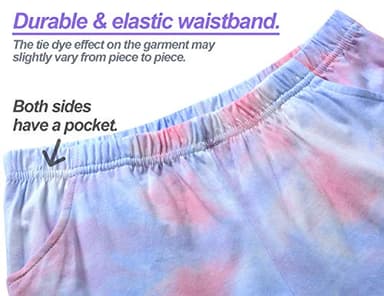 Beezizac Girls Sleepover Theme Matching Pajamas Size 8-100% Cotton Summer Short Sleeve Tween Kids Jammies Set PJS Pal - Image 6