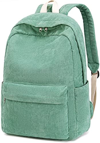 School Backpack for Teens Large Corduroy Bookbag Lightweight 15.6 inch Laptop Bag for Girls Women Casual High School College - Image 8