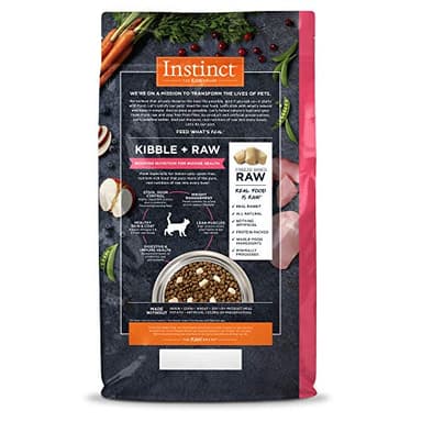 Instinct Raw Boost Indoor Health, Natural Dry Cat Food with Freeze Dried Pieces, Grain Free Recipe - Real Rabbit, 4.5 lb. Bag - Image 2