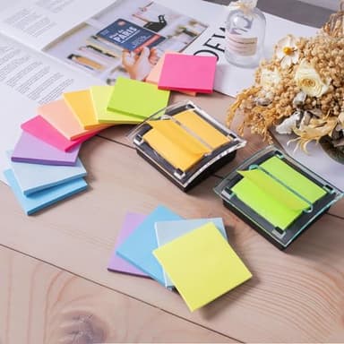 (16 Pack) Pop Up Sticky Notes 3x3 in Accordion Stickies Super Sticking Power Memo Pads Bright Colors - Image 6