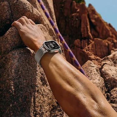 BXUXOHS Milanese Loop- Compatible with Apple Watch Ultra 3 2 1 Band for Men 49mm 46mm 45mm 44mm 42mm 41mm 40mm 38mm,Magnetic Mesh Metal Strap Wristband for iWatch SE 3/2 Series 11/10/9/8/7/6/5/4 Ultra - Image 2