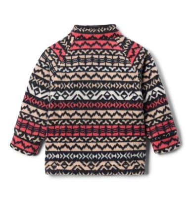 Columbia Youth Infant Benton Springs II Printed Fleece Jacket, Canoe Madras, 3/6 - Image 7