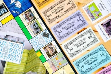 Monopoly: Gilmore Girls, Buy, Sell & Trade Iconic Stars Hollow Locations, Includes 6 Collectible Tokens Like Coffee Cup & Luke’s Hat, Fun Game for Fans & Families, Official Gilmore Girls Merchandise - Image 6