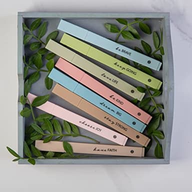 DIVERSEBEE Bible Highlighters with Soft Chisel Tip, 8 Pack Assorted Colors Pens No Bleed, Quick Dry Set, Cute Aesthetic Markers, Bible Study Journaling Supplies and Accessories (Earthy) - Image 4