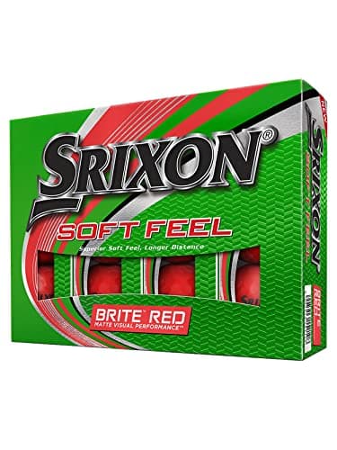 Srixon Soft Feel 12 Brite Red - Image 1