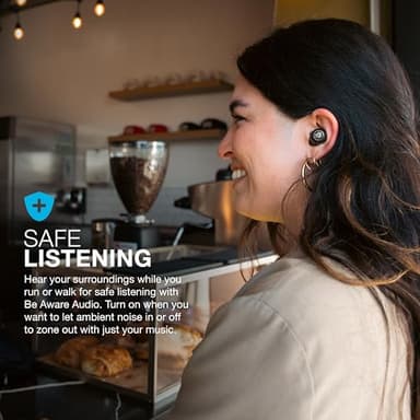 JLab JBuds ANC 3 True Wireless Earbuds with Charging Case, 42 Hours of Total Playtime, 9 Hours Per Charge, Smart Active Noise Canceling, Custom Sound Via App, Multipoint Connect, Google Fast Pair - Image 6