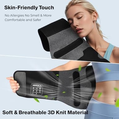 NEENCA Back Brace for Lower Back Pain Relief with Bionic Support System, Adjustable Lumbar Support Belt for Men & Women with Lumbar Pad, Soft Breathable Mesh for Herniated Disc, Sciatica, Scoliosis... - Image 5