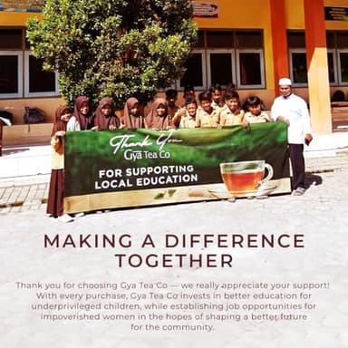 Gya Tea Co Citrus Mint Loose Leaf Tea - 5.29 Oz 70 Cups Herbal Rich in Peppermint, Vitamin C Lemon, Orange Peel for Immunity & Throat Comfort - Peppermint Fruit Leaves Loose Leaf - Image 7