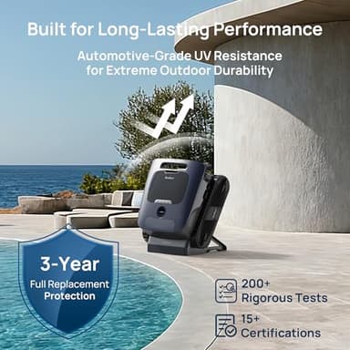 (2025) Beatbot AquaSense 2 Ultra Cordless Robotic Pool Cleaner for Complex Pools, Pool Mapping with AI Camera, 5-in-1 Cleaning, Smart Surface Parking, Pool Skimmer, Water Clarification – Midnight Blue - Image 8