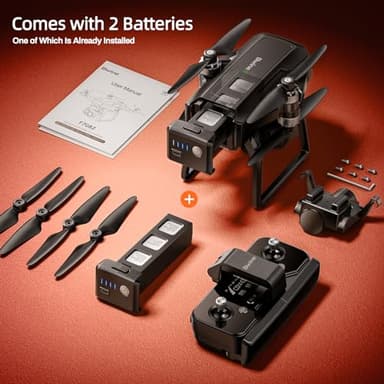 Bwine F7GB2 Drone with 4K Camera for Adults, 3-Axis Gimbal, 9800FT Transmission Range, FAA compliance, 50Mins Flight Time with 2 Batteries, GPS Auto Return+Follow Me+Beginner Mode - Image 9