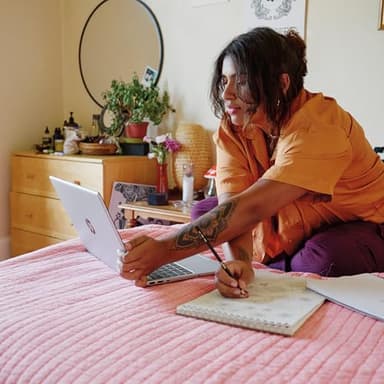 HP 15.6 inch Laptop, HD Touchscreen Display, AMD Ryzen 3 7320U, 8 GB RAM, 256 GB SSD, AMD Radeon Graphics, Windows 11 Home, Natural Silver, 15-fc0399nr - Image 12