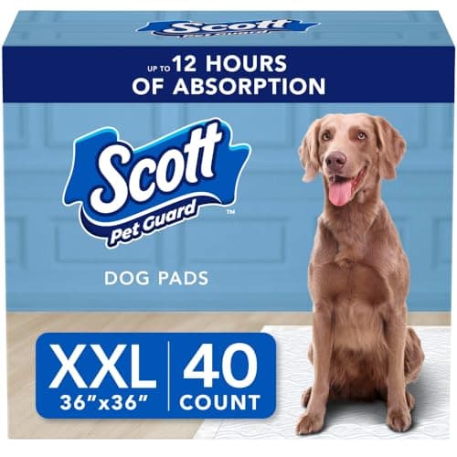 Scott Pet Guard Dog Pads - Size XXL - 36" x 36" - 40 Pack - Image 1