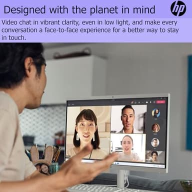 HP All-in-One Desktop| 22" Full HD Display| Intel Dual-core Processor| 16GB RAM| 512GB PCIe SSD| 128GB External Drive & Microsoft Office Trial| KB&Mouse| HDMI&USB-C| WiFi6| Windows 11 Pro - Image 4