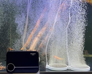 Aquarium Ultra-Quiet Air Pump - Adjustable Fish Tank Aerator with Dual Outlet Pump, 8w 8L/min Oxygen Pump for 20-600 Gallon Tank (Only Air Pump) - Image 3