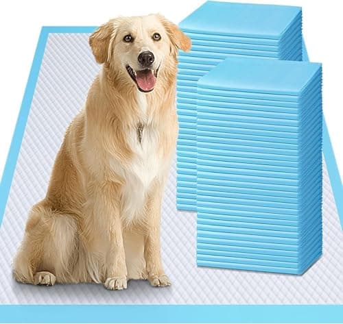 Gimars Thicker Heavy Absorbency Pet Training Puppy Pads 28"x34"- Extra Large Disposable Polymer Quick Dry No Leaking Pee Pads for Dogs, Cats, Rabbits and Other House Training Pets, 30 Count - Image 1