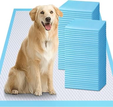 Gimars Thicker Heavy Absorbency Pet Training Puppy Pads 28"x34"- Extra Large Disposable Polymer Quick Dry No Leaking Pee Pads for Dogs, Cats, Rabbits and Other House Training Pets, 30 Count - Image 1