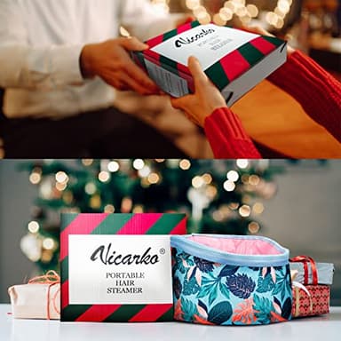 VICARKO Hair Steamer for Deep Conditioning, 10-Level Heats Up Quickly, 118” Power Cord, Heating Cap Hot Oil Treatment Heat, Electric Thermal Heated Steam Natural Black Hair, Hawaii Blue - Image 7