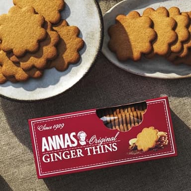 Annas Thins - Ginger Pepparkakor - 5.25 Ounce (Pack of 12) non GMO + Vegan - Image 3