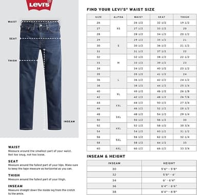 Levi's Men's 550 Relaxed Fit Jeans (Also Available in Big & Tall - Image 6