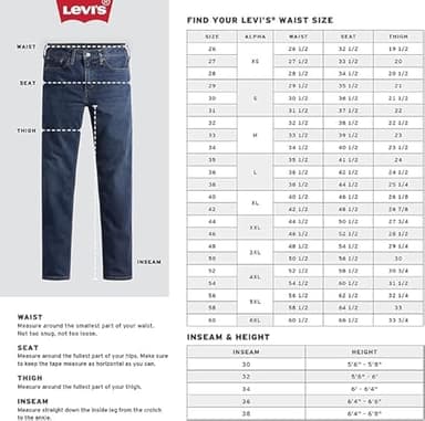 Levi's Men's 550 Relaxed Fit Jeans (Also Available in Big & Tall), Dark Stonewash, 42W x 30L - Image 5