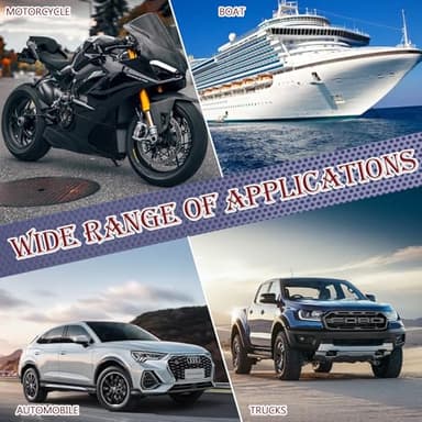 2Pcs Multi-Functional Coating Renewal Agent, 3 in 1 Ceramic Car Coating Spray, High Protection Quick Car Coating Spray Fast-Acting, Nanotechnology Plastic Parts Refurbish Agent-120ml - Image 5